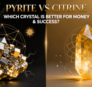 Pyrite vs Citrine — Which Crystal Is Better for Money & Success? - WorldOfOorja