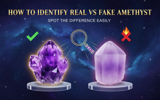 Real vs Fake Amethyst — How to Identify Genuine Amethyst Crystal? - WorldOfOorja