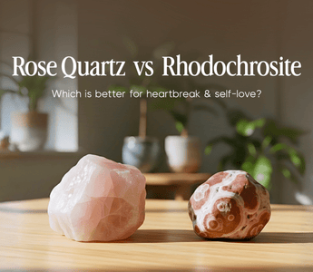 Rose Quartz vs Rhodochrosite: Which is better for heartbreak & self-love? - WorldOfOorja
