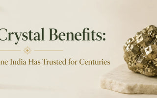 Golden pyrite crystal stones, the wealth stone traditionally trusted in India for prosperity and abundance