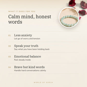 Amazonite Bracelet benefits – World of Oorja