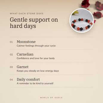 PCOD/PCOS Support Bracelet benefits – World of Oorja