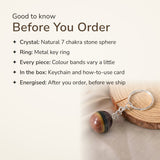 7 Chakra Keychain – good to know before you order