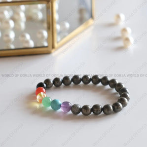 7 chakra with Pyrite - WorldOfOorja