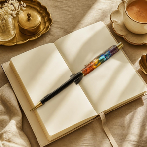7 Chakra Crystal Pen