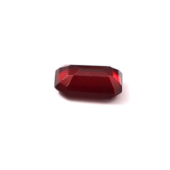 World of Oorja Certified Hessonite Gomed stone 5.78 carat 6.3 ratti rectangular faceted cut
