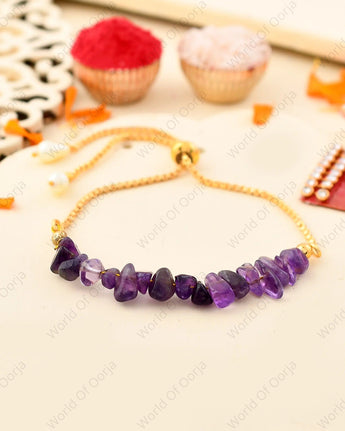 Protection and wellbeing Chain Rakhi WorldOfOorja