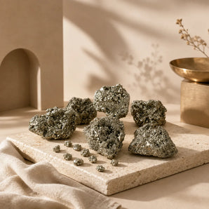 Raw Pyrite Cluster – Wealth & Confidence