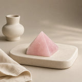 Rose Quartz Pyramid – Love & Harmony – World of Oorja