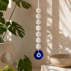 Selenite Cubes Hanging – Cleansing & Peace