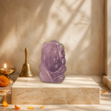 Amethyst Ganesh Ji Murti - WorldOfOorja