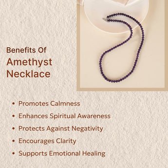 Amethyst Necklace - WorldOfOorja
