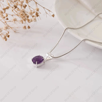 Amethyst Pendant - WorldOfOorja