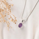 Amethyst Pendant – Calm, Sleep & Intuition – World of Oorja (image 4)