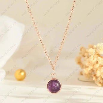 Amethyst Pendant - Mini - WorldOfOorja