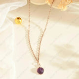 Amethyst Pendant - Mini - WorldOfOorja