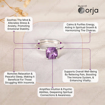 Amethyst Ring - WorldOfOorja