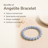 Benefits of Angelite Bracelet – World of Oorja