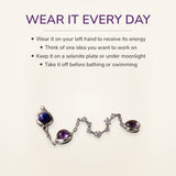 How to wear your Aquarius Constellation Bracelet