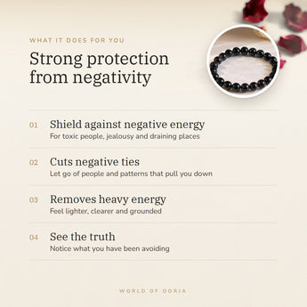 Black Obsidian Bracelet benefits – World of Oorja