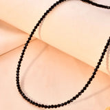 Black Spinel Necklace - WorldOfOorja
