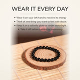How to wear your Black Tourmaline Bracelet