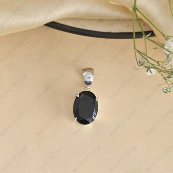 Black Tourmaline Pendant - WorldOfOorja