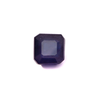 Blue Sapphire (Neelam) (6.41 Carat, 6.98 Ratti) - WorldOfOorja