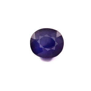 Blue Sapphire (Neelam) (7.16 Carat, 7.8 Ratti) - WorldOfOorja