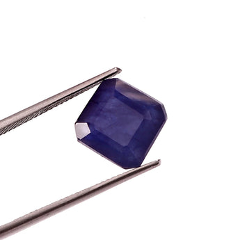 Blue Sapphire (Neelam) (8.09 Carat, 8.81 Ratti) - WorldOfOorja