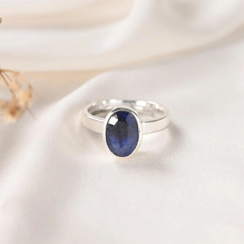 Blue Sapphire (Neelam) Ring – Shani Ratna for Saturn, Career & Discipline – image 1