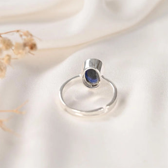 Blue Sapphire (Neelam) Ring – Shani Ratna for Saturn, Career & Discipline – image 3