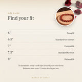 Red Jasper Bracelet size guide – 6 to 8 inch
