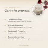 Clear Quartz Water Bottle benefits – World of Oorja