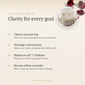 Clear Quartz Water Bottle benefits – World of Oorja