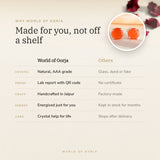 Why World of Oorja – Carnelian Studs made for you, handcrafted in Jaipur