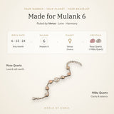 Made for Mulank 6 – birth dates, ruling planet Venus and crystals Rose Quartz and Milky Quartz