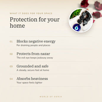 Black Tourmaline Cubes Hanging benefits – World of Oorja