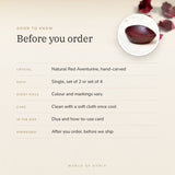 Red Aventurine Crystal Diya – good to know before you order