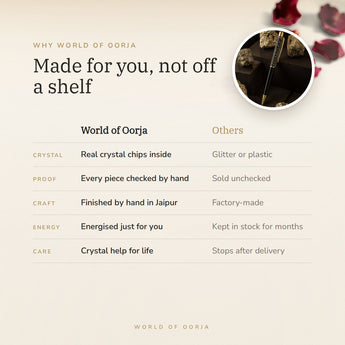 Why World of Oorja – Pyrite Crystal Pen