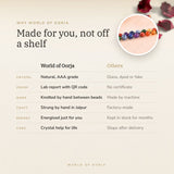 Why World of Oorja – 7 Chakra Mala made for you, handcrafted in Jaipur