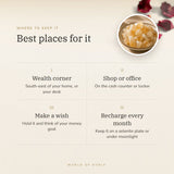 Raw Citrine – best places for it, how to use and where to keep it