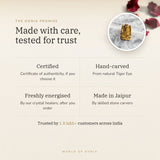 The Oorja promise – Tiger Eye Ganesh Ji Murti
