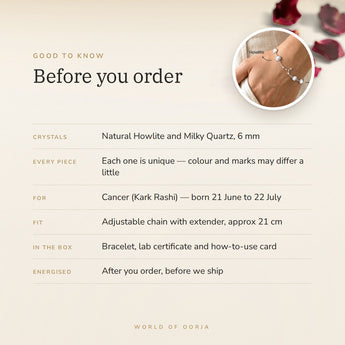 Cancer constellation bracelet – before you order