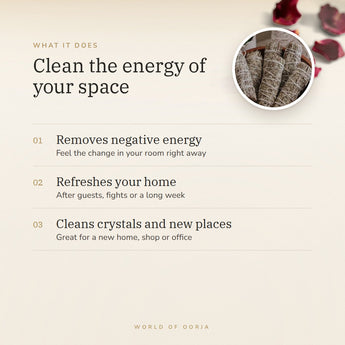 Sage Smudge Sticks benefits – World of Oorja