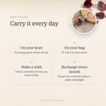 7 Chakra Keychain – carry it every day, how to use and where to keep it
