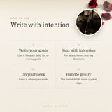 Pyrite Crystal Pen – write with intention, how to use and where to keep it