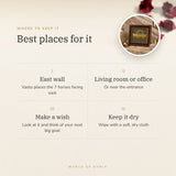 7 Horses Pyrite Frame – best places for it, how to use and where to keep it