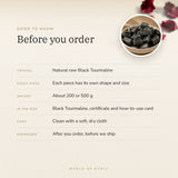 Raw Black Tourmaline – good to know before you order