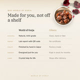 Why World of Oorja – Raw Carnelian